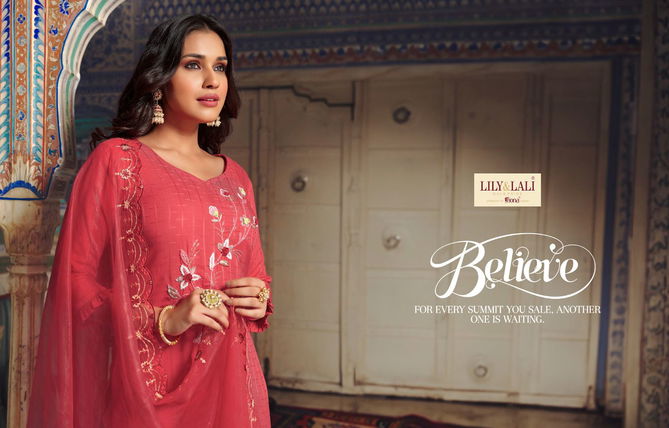 Metro Fusion By Lily Lali Designer Readymade Suits Catalog